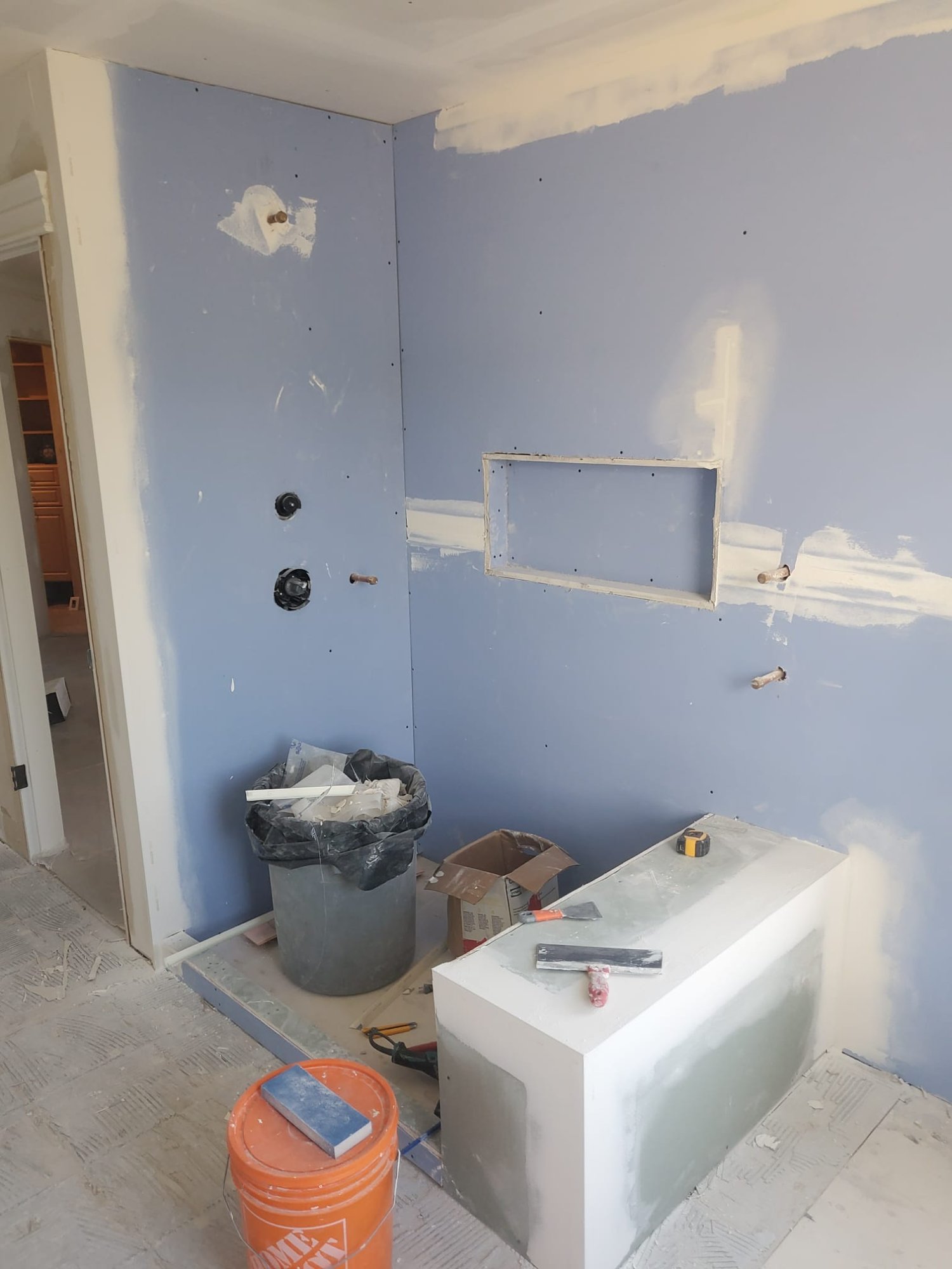 Waterproofing before tile
